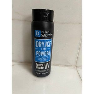 NEW Duke Cannon Dry Ice BODY POWDER Trench Warfare 6 oz Updated Formula